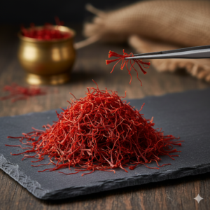Premium Kashmiri Mongra Saffron (Kesar) - Grade A++ Export Quality