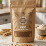 wheat from organic farms